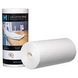Low Lint Heavy Duty Dry Wipes White Food Grade, 300mm x 500mm, 90 Sheets, 80GSM